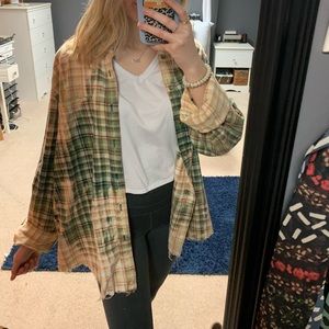 Bleached flannel
